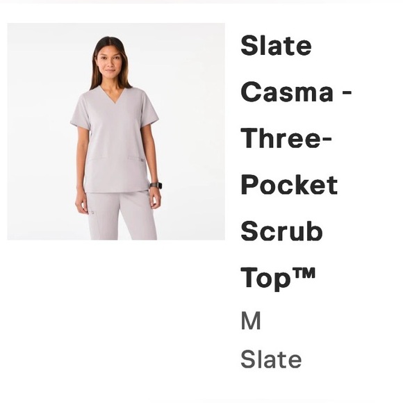 Brand New Figs Srub Set Size M CoLor Slate - Picture 7 of 7